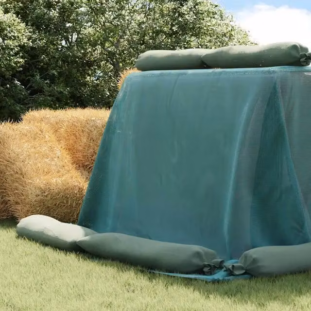 Copertura per silo Videx in plastica verde 10 x 5 m – 1