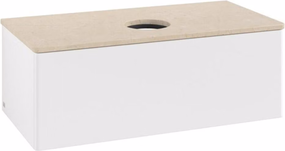 V&B Mobiletto senza struttura frontale, con illuminazione Antao 100x36x50cm, WBP colore botti