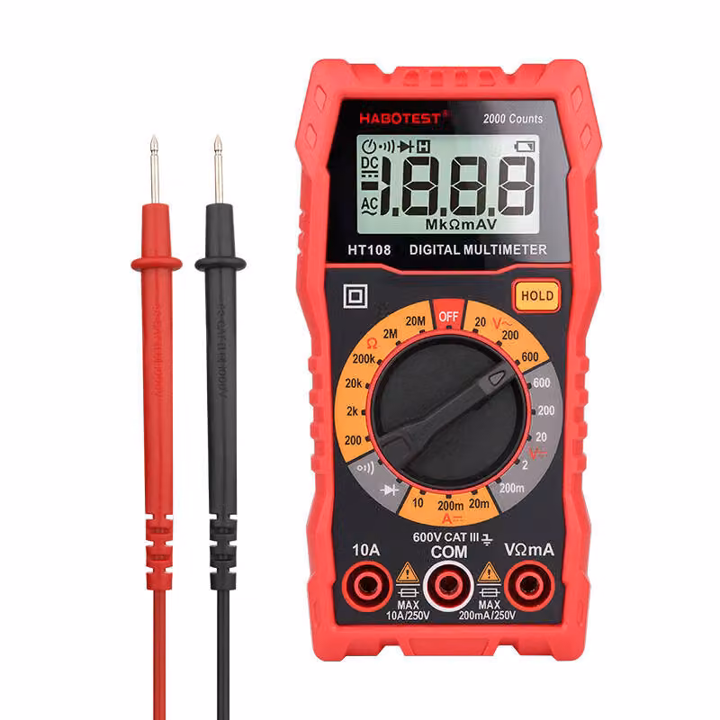 Multimetro digitale universale Habotest Ht108L