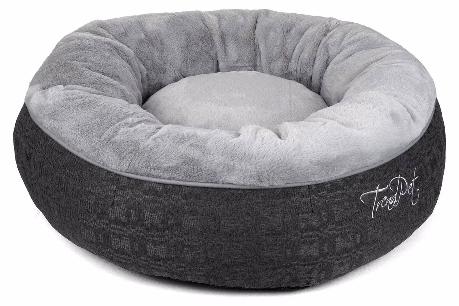 Letto rotondo morbido per cani e gatti, modello LunaBed