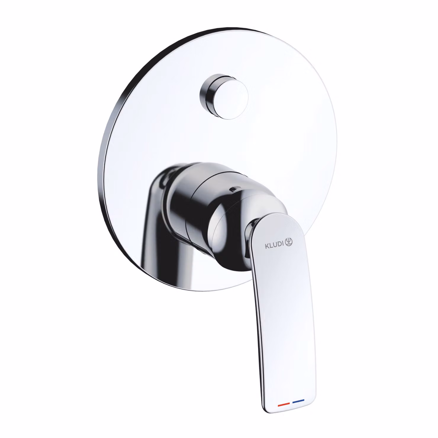 Kludi Balance UP-Wafü-/Br.-EHM Push Set con unità funzionale F.88022 cromato, 1 pz.
