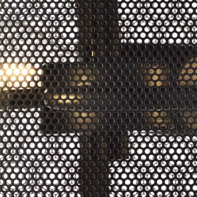 Lampadario a sospensione Searchlight in metallo nero con 3 luci E27 in stile industriale e scandinavo
