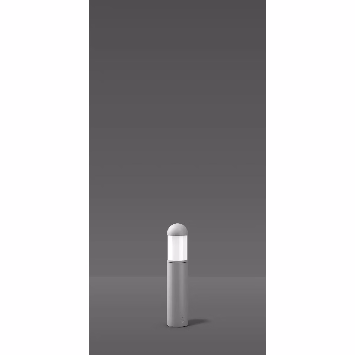 RZB Mega Laterne R, Lampada da esterno da terra, Argento, Alluminio, IP65, Strada, I