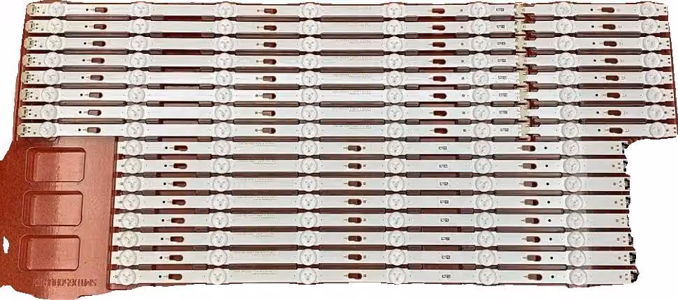 Striscia LED, lunghezza 1350 mm, 14 LED, alimentazione 3V, compatibile con diversi modelli, facile installazione