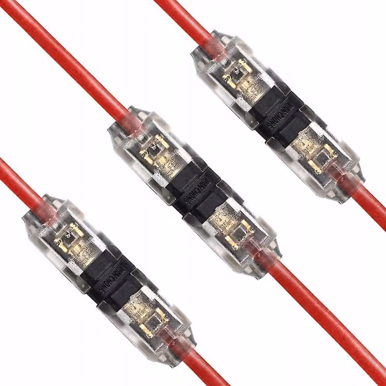 2x Connettore di collegamento a innesto rapido D1 Connettore per cavi Spina a scatto