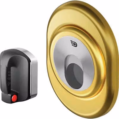 Defender Magnetico MRM500F Disec Chiave per Maniglia Regolabile Colore Oro in Acciaio Inox Ø 50 mm, Int 38 mm, H 13 mm