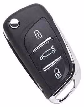 RADIOCOMANDO PER AUTO FIAT/CITROEN/LANCIA/PEUGEOT 'VAR16' 3 Bottoni