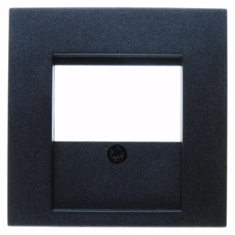 Berker 6810331606 Placca centrale per presa TDO antracite, opaca Berker B.3/B.7
