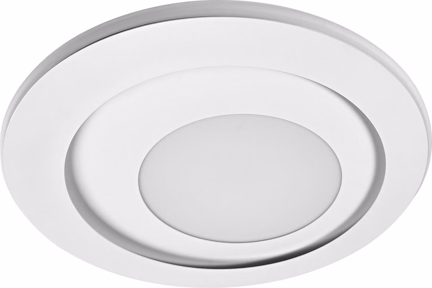Plafoniera OSRAM ORBIS SPIRAL LED, bianca, 30W, 3000lm, diametro 400mm, distribuzione della luce molto omogenea, luce diretta e indiretta, modulo LED integrato, lunga durata, 3000K