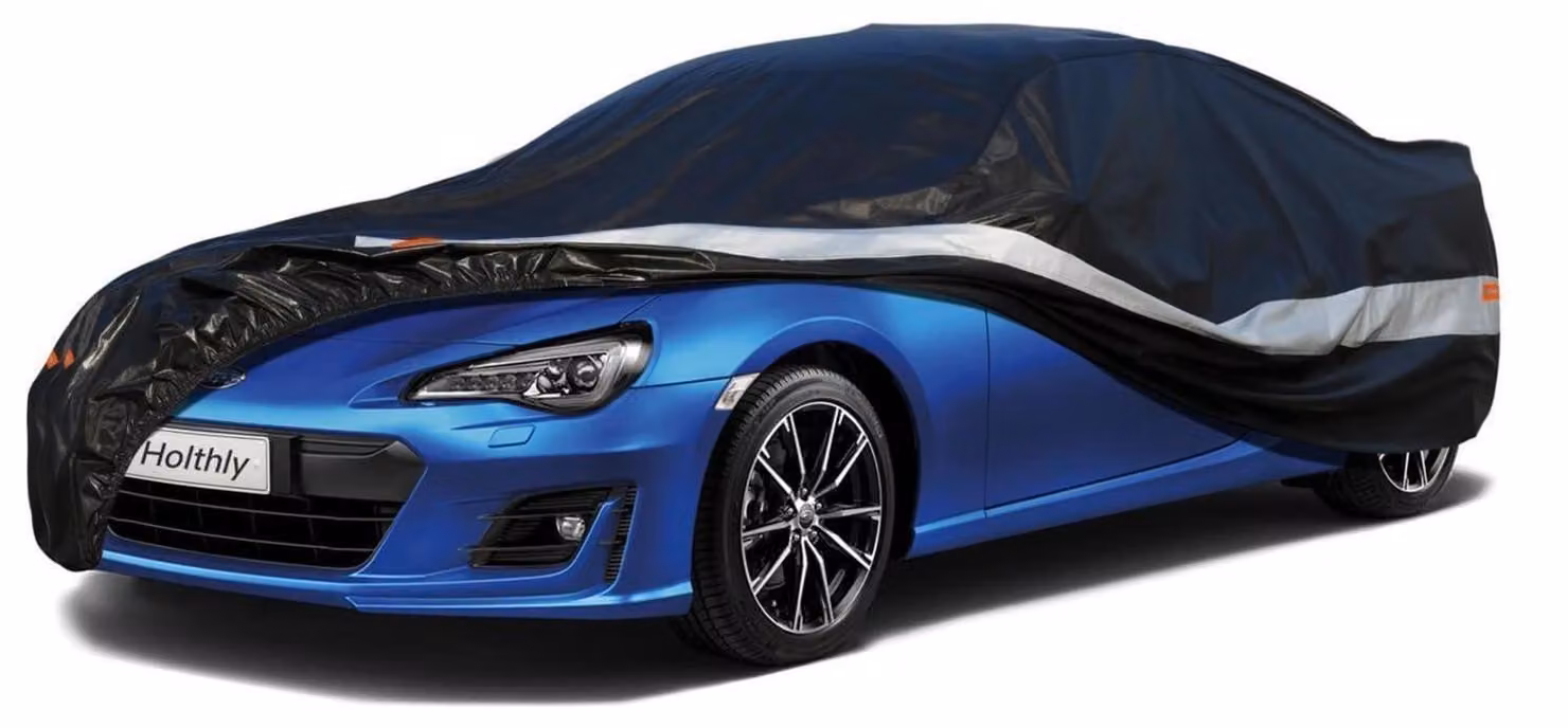 Copertura per auto, 10 strati, impermeabile e traspirante, per Subaru BRZ (2012-2023), colore nero