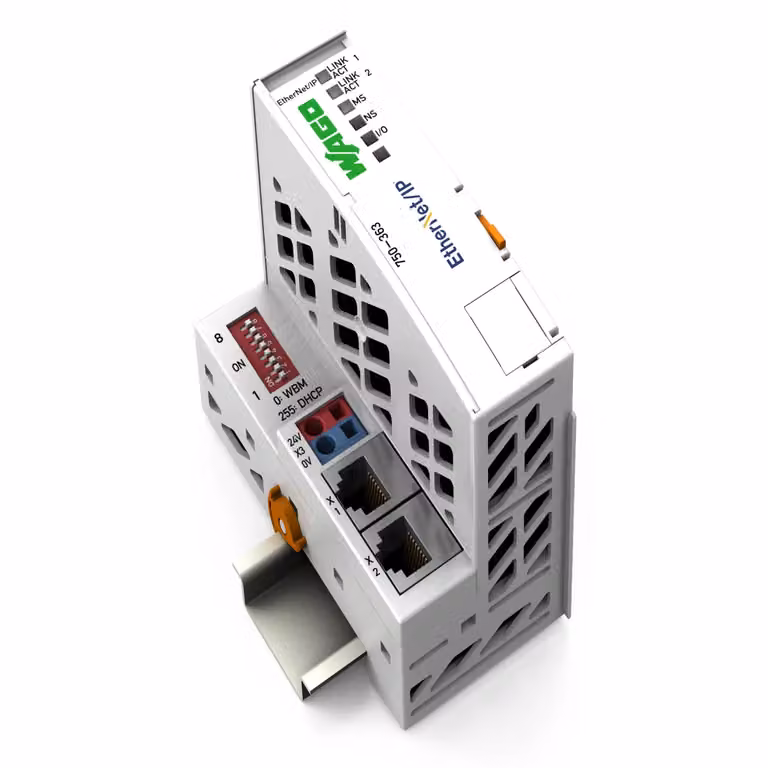 Connettore bus G4 2 ETH ECO - Dispositivo base Fieldbus 24 V CC 750-363