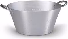 Scolapasta Alluminio (32cm) conico SERIE 7000 Silver naturale 7060 32