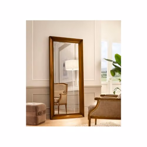Specchiera con cornice in legno Sguardo Le Fablier