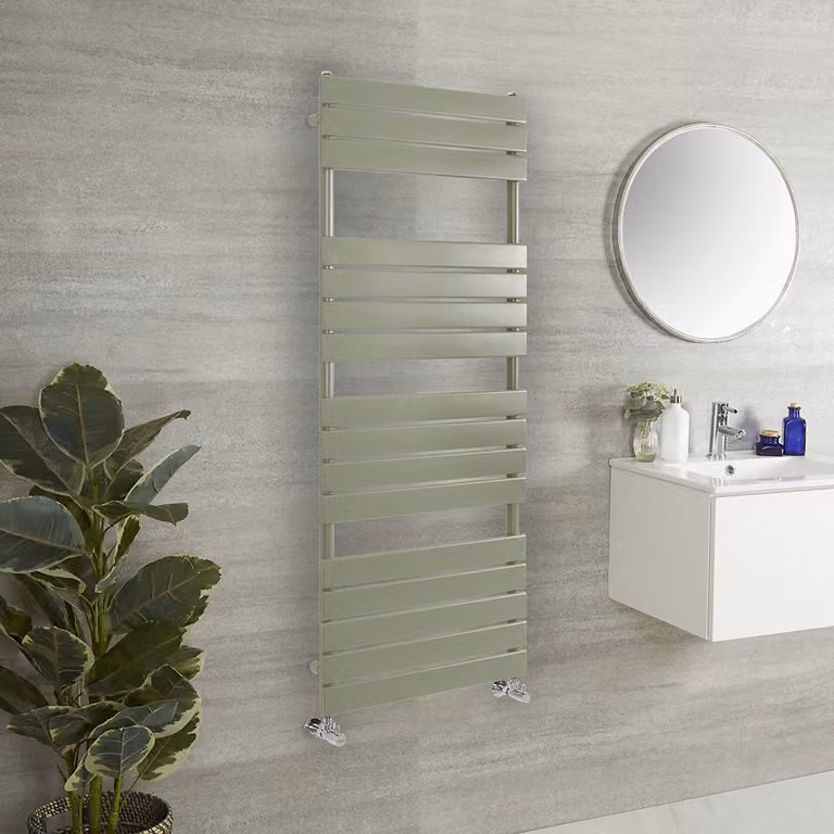 Scaldasalviette di Design - 1500mm x 450mm - Verde (Sage Leaf Green) - Lustro