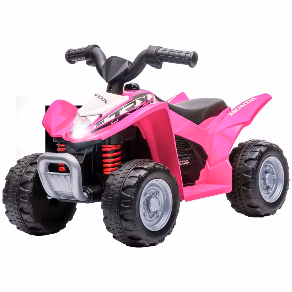 Quad elettrico Honda Xylo per bambini con LED, rosa, L: 65,5 cm, P: 38,5 cm, H: 43,5 cm – 2