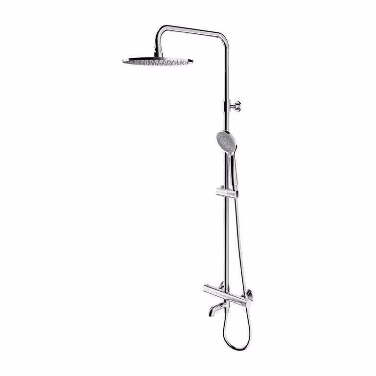 Omnires Y1234ALCR Set vasca con miscelatore termostatico, cromo