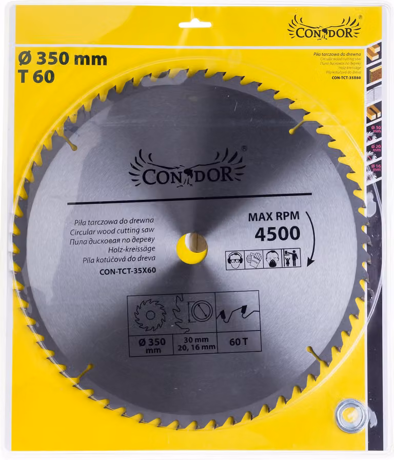Sega a disco Condor WIDIA 350 X 30 X 60 denti