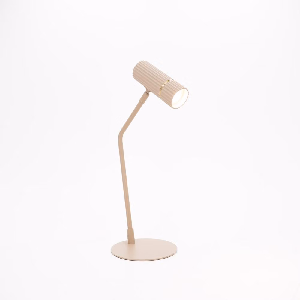 Lampada da tavolo Eglo 901154 CAMINIA GU10 5 W colore sabbia/ottone