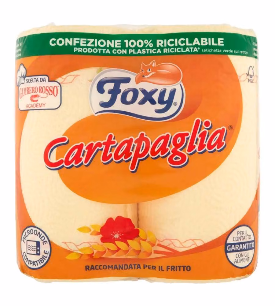 Carta Cucina Cartapaglia 2 rotoli 2 veli