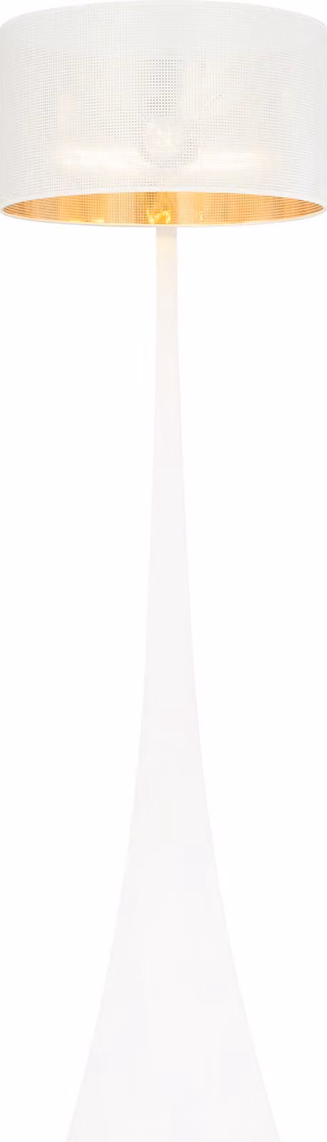 Lampada da terra Emibig 1xE27 60W ESTRELLA LP1 BIANCO/ORO 1155/LP1
