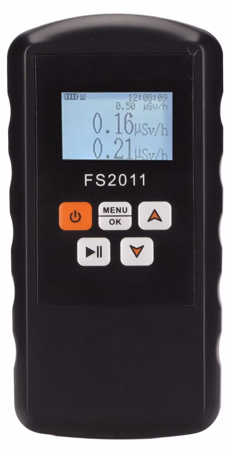 Rilevatore di radiazioni nucleari, alta sensibilità, display LCD preciso, monitoraggio in tempo reale, contatore Geiger