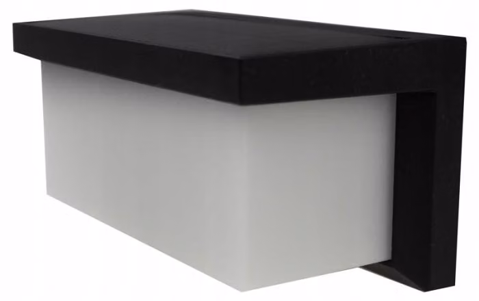 Lampada da parete solare a LED con sensore di movimento, SOE-12, IP54