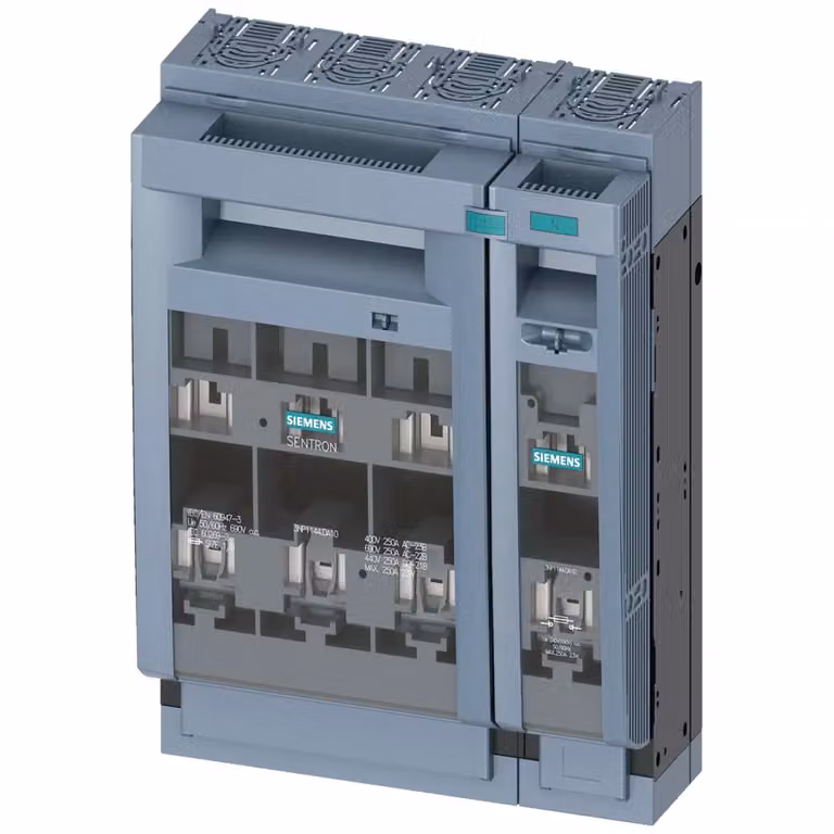 SIEMENS SENTRON, sezionatore di sicurezza 3NP1144-1DA10, 3NP1, a 4 poli, NH