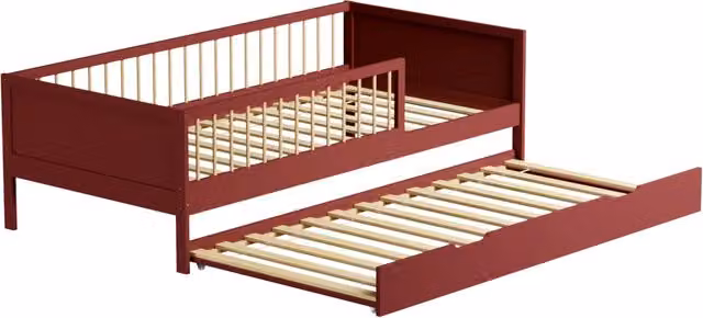 Letto a scomparsa per bambini 190x90cm terracotta ADAM