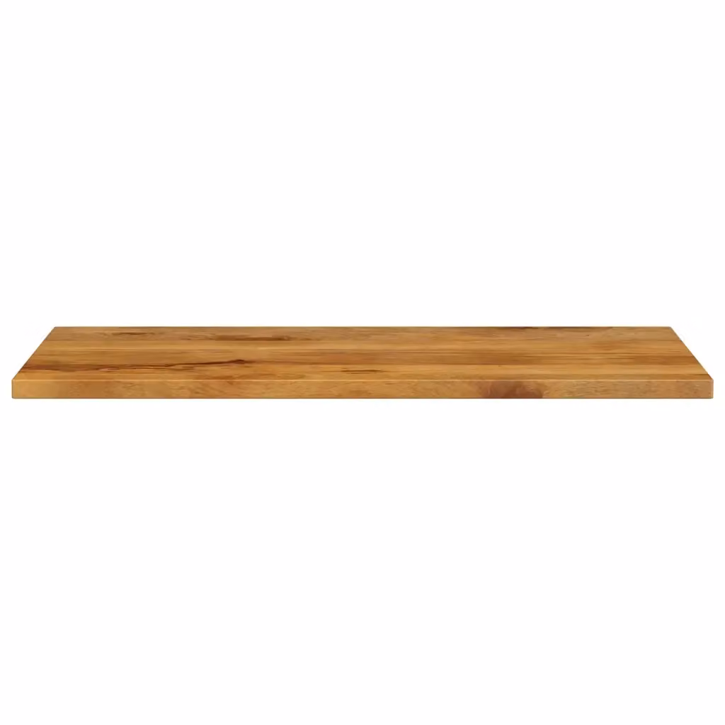 Piano per tavolo rettangolare in legno massello di mango marrone vidaXL L: 100 cm, P: 70 cm, H: 3,8 cm – 2