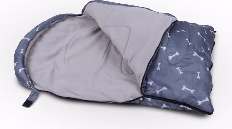 Sacco a pelo per cani all'aperto - letto per cani idrorepellente e traspirante - sacco a pelo per cani - ideale per escursioni, campeggio, gite - taglia unica