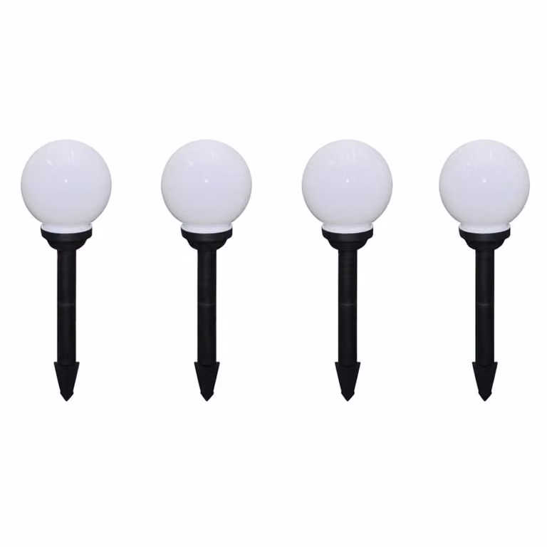 Lampade da Sentiero 8 pz LED 15 cm con Picchetto