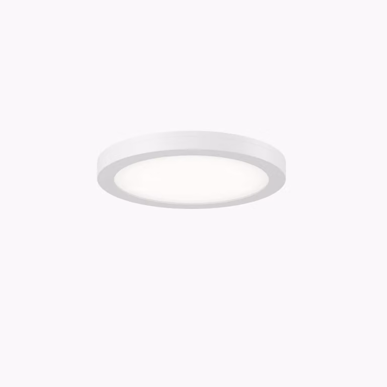 Lampada da soffitto Prios LED Aureka, rilevatore di movimento, Ø 23 cm, bianco