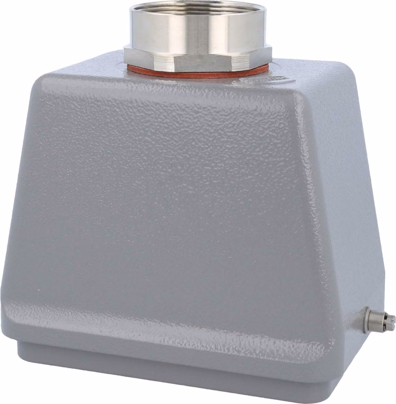 HARTING Han 48B Contenitore con manicotto alto, 1xPG36 uscita cavo diritta, per 1 staffa (nella parte inferiore) Vite PG36