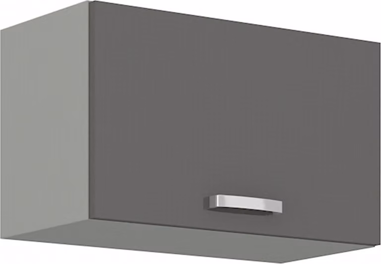 Armadietto per cappa aspirante ULLERIKE - larghezza 60 cm, grigio