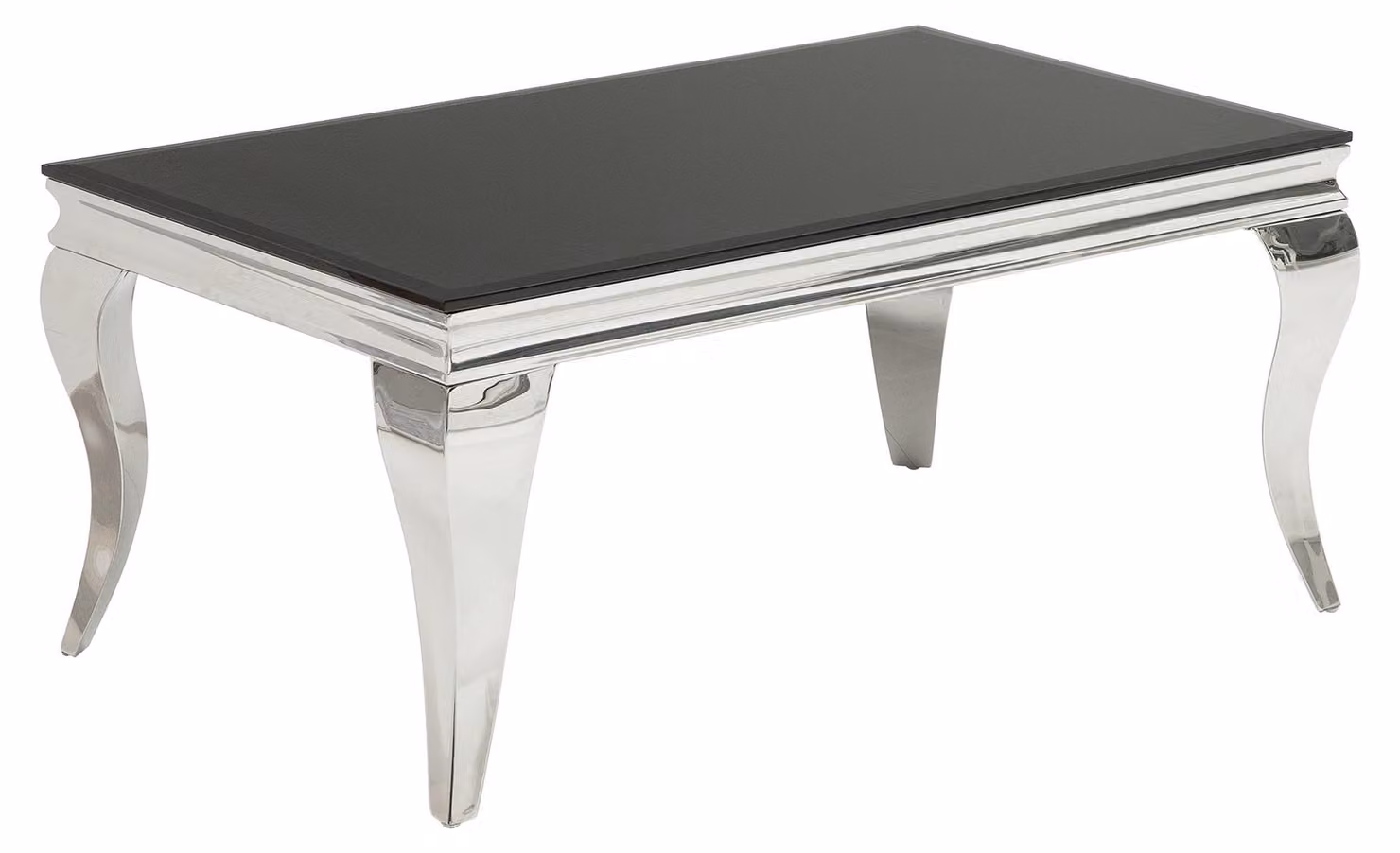 Tavolino da salotto 100 cm in vetro, design moderno per il soggiorno. ACQUISTA ORA