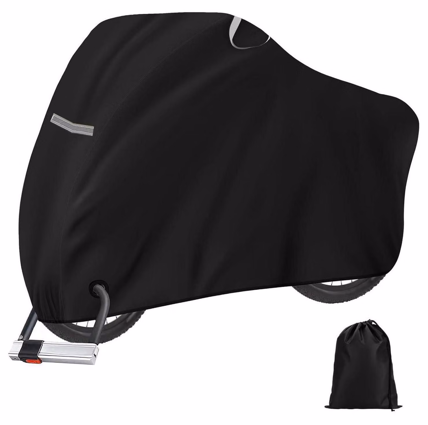 Copertura protettiva per motociclette, 210D, impermeabile, resistente ai raggi UV, adatta per l'uso invernale, per esterni, dimensioni 245x105x125 cm