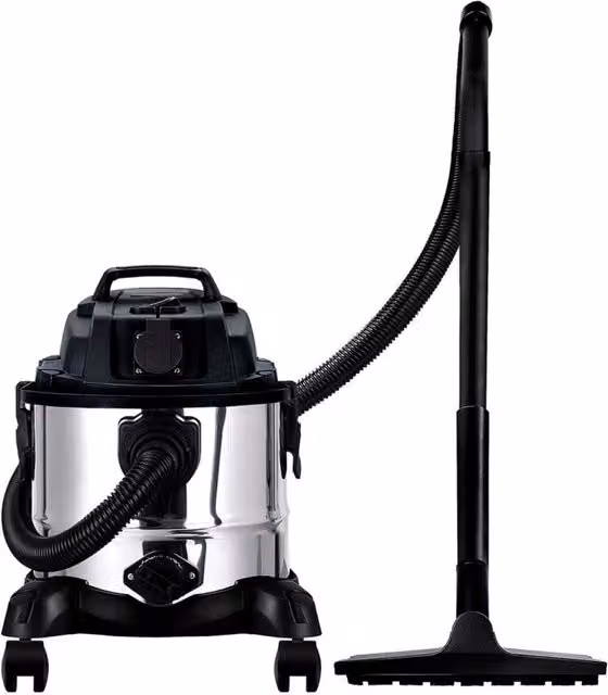Aspiratore liquidi e solidi WERKU da 20 L colore argento in plastica – 1