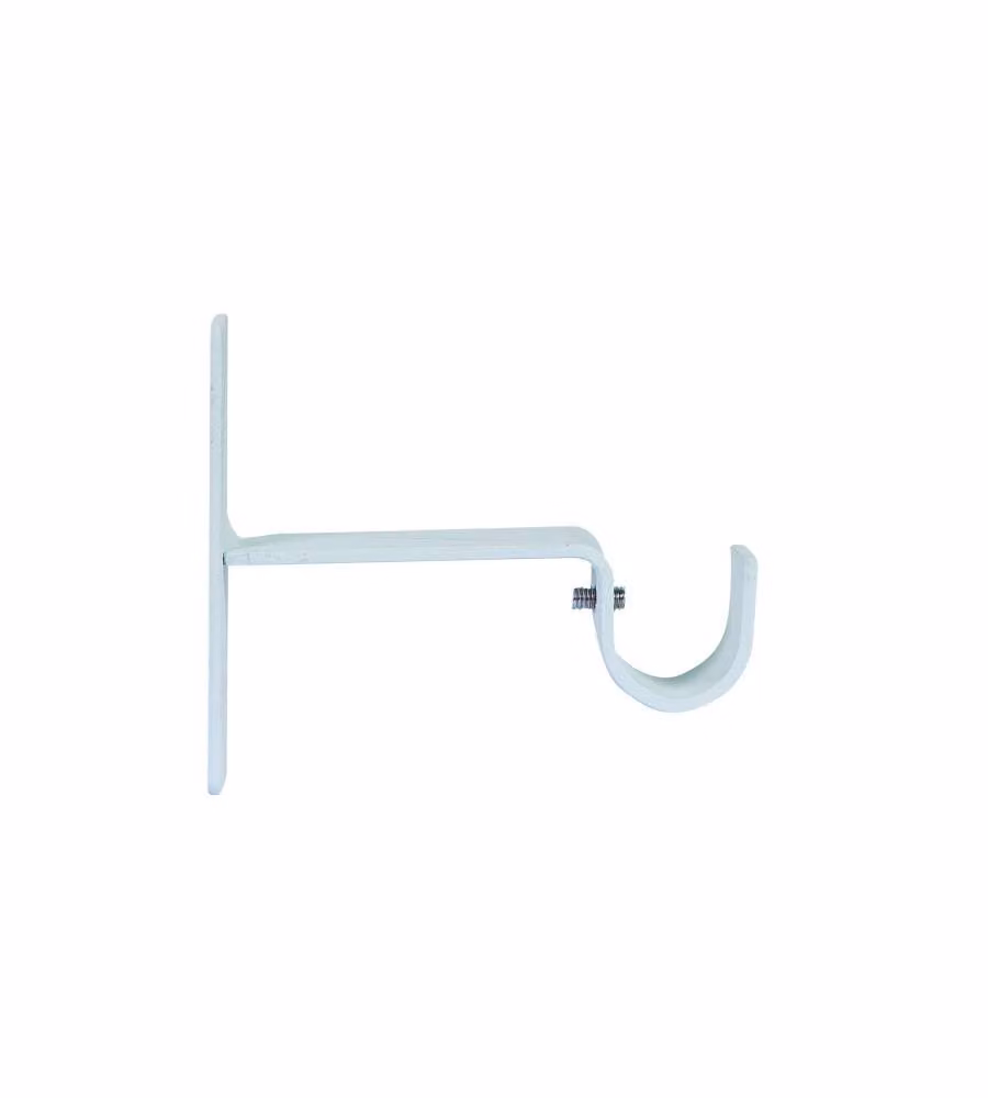 Cintacor Supporto per Tende - Bianco-Beige - 2,5x8,5 cm