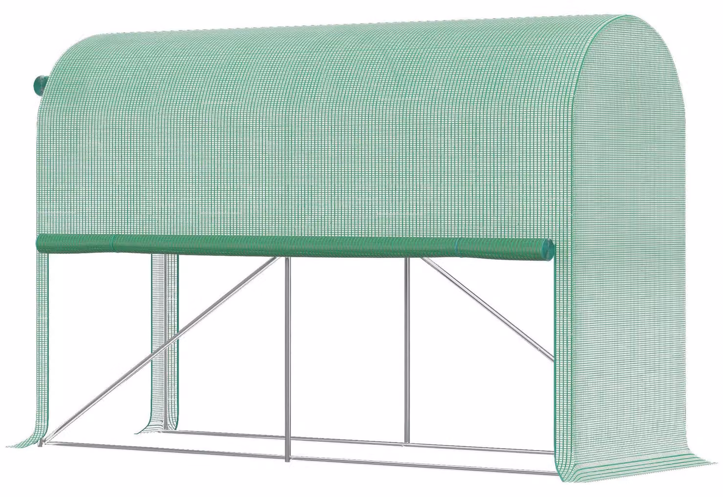 Serre da giardino - Casse per coltivazione - Mini serre - Serre per ortaggi - Vasi per piante - Dimensioni compatte: 3 x 1 x 2 metri - Telo in polietilene (PE) di alta qualità, 140 g/m²