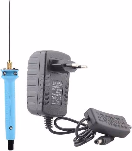 Taglierina elettrica per schiuma da modellismo - Utensile per il taglio della schiuma con filo caldo per il modellismo (adattatore di corrente UE)