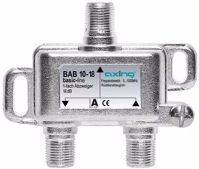 Axing BAB01018 Derivatore singolo, 18 dB, 5...100