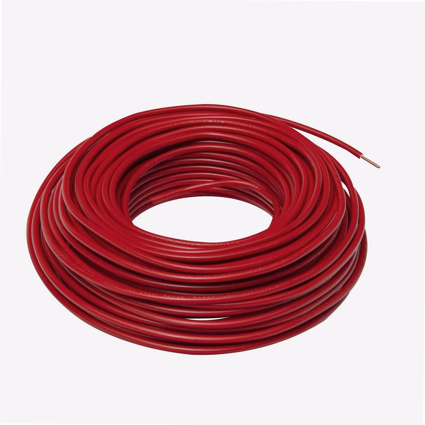 ZENITECH Cavo di alimentazione HO7V-U 1,5 mm² rosso - 25 m