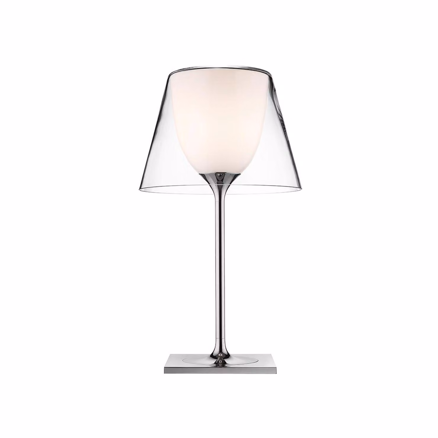 Flos - KTribe Table 1 Glass - Lampada da tavolo - Trasparente