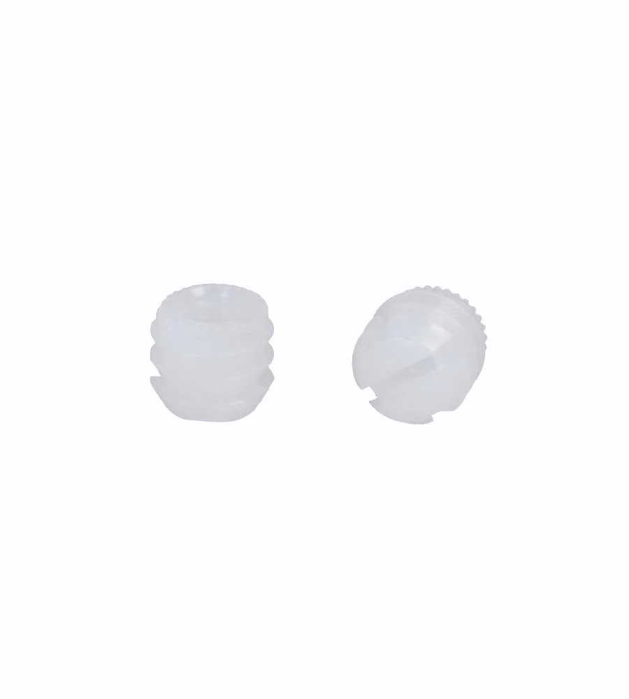 Bussole ad espansione in nylon - M6 - 11 mm. trasparente 20 pz.