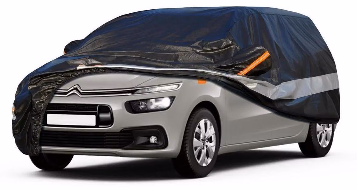 Copertura per auto, 10 strati, impermeabile, traspirante, colore nero, per Citroen C4 (2004-2023)