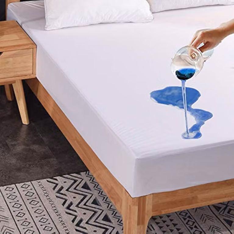 Coprimaterasso 100x200 cm, impermeabile, traspirante, adatto per materassi fino a 30 cm di altezza