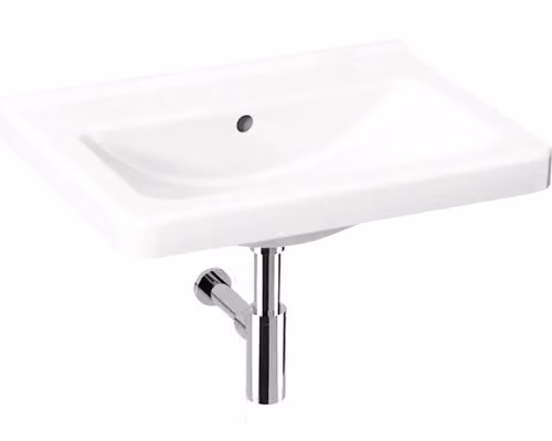 Lavabo per mobile Jika CUBITO in Vetroceramica sanitaria bianca 60 x 45 x 17 cm H8104230001091