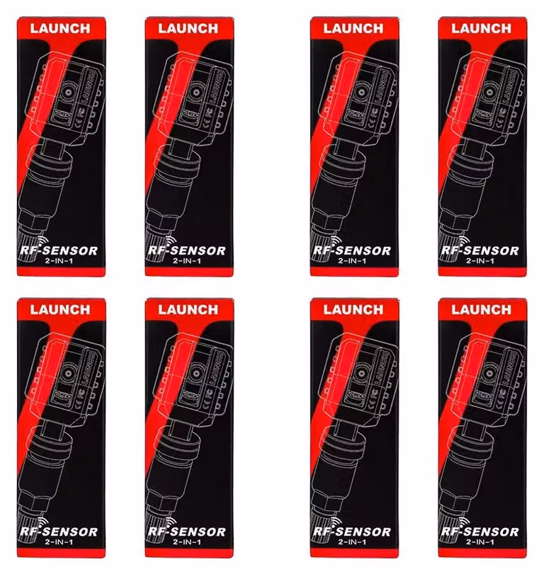Sensore TPMS, a doppia frequenza, monitoraggio ad alta precisione, confezione da 8 pezzi