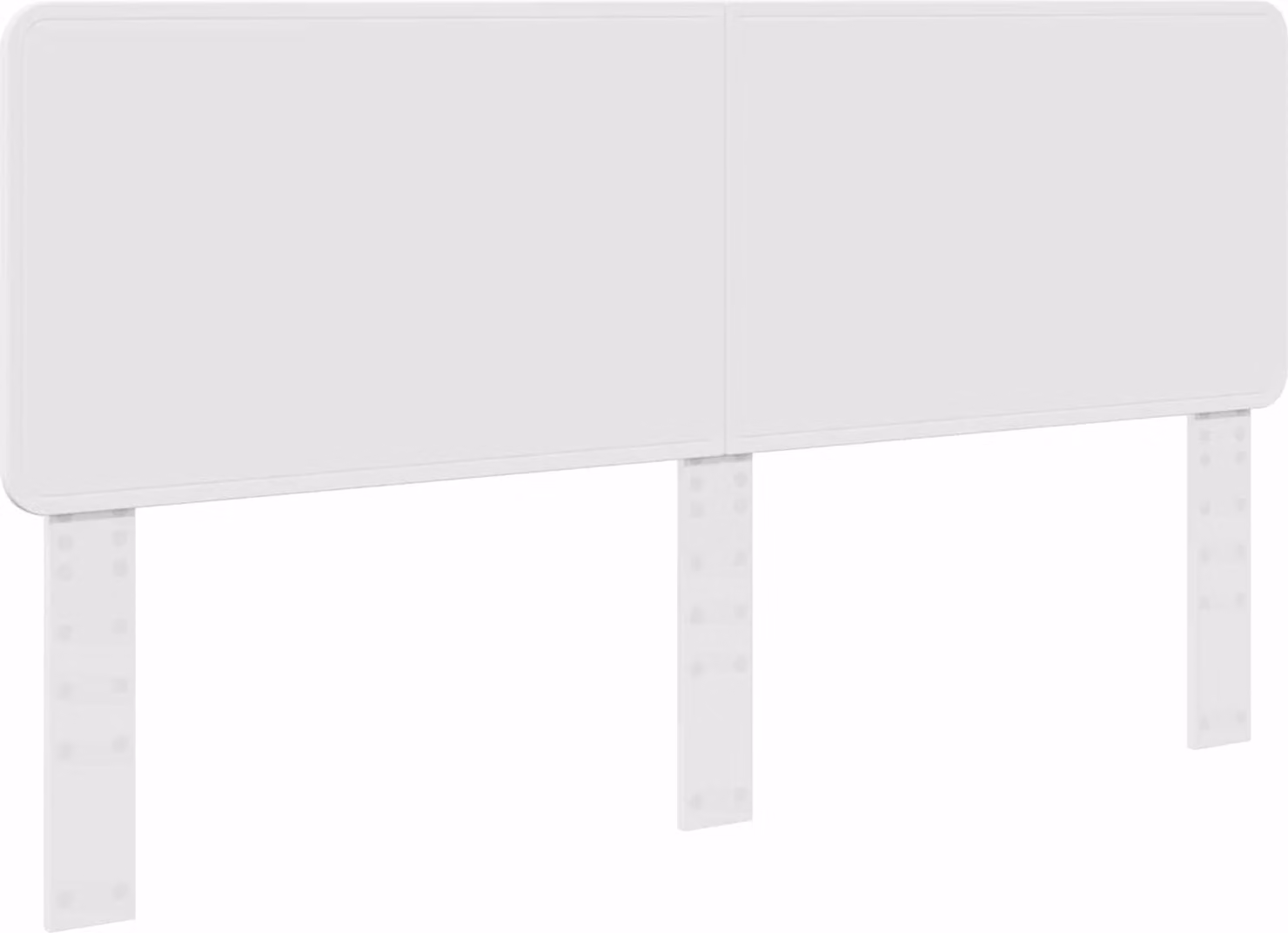 Testiera Bianco Lucido Legno multistrato