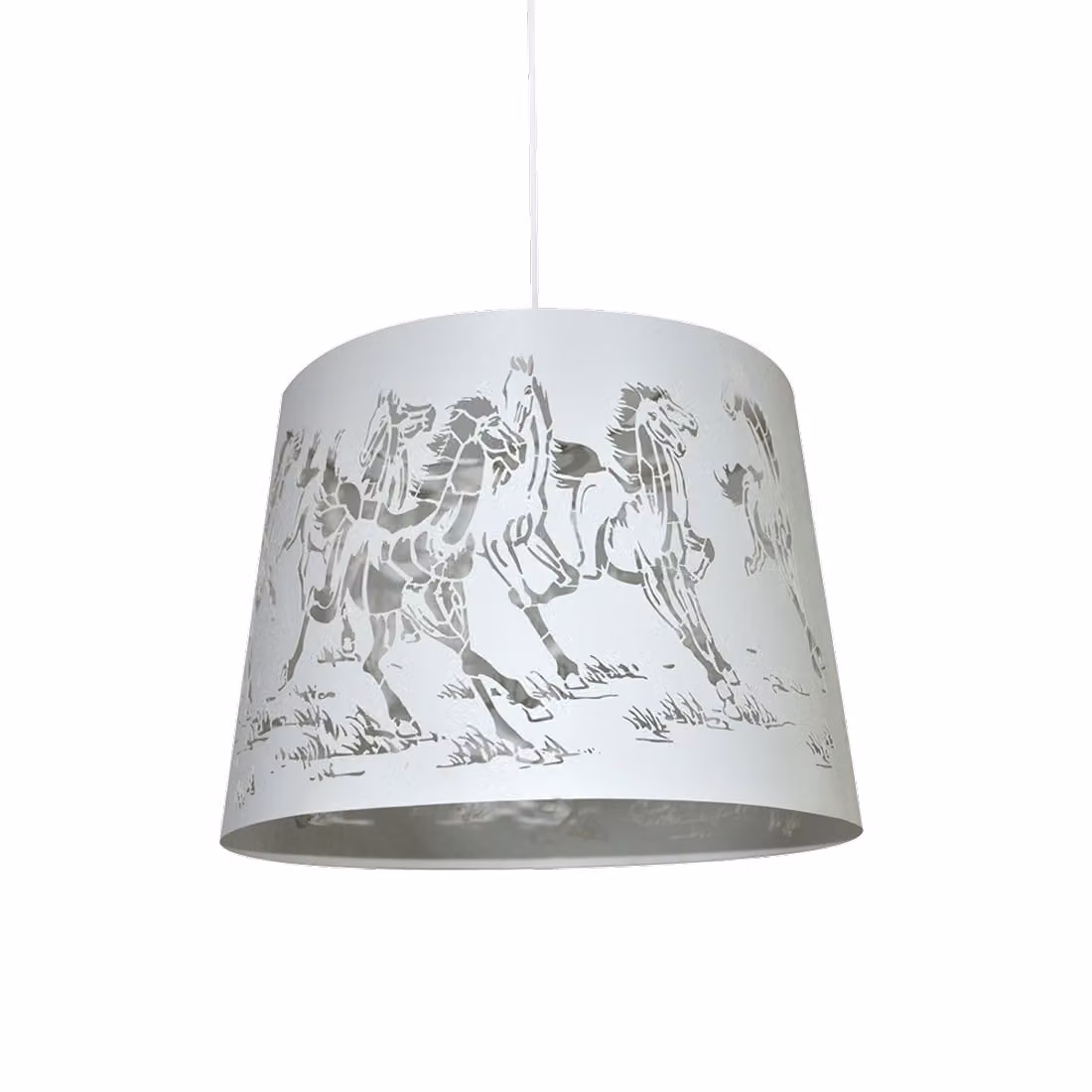 SAVIOR lampada a sospensione 1xE27/40W, bianco L: 350, H: 1230, dimmerabile